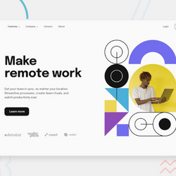 Snap landing page screenshot